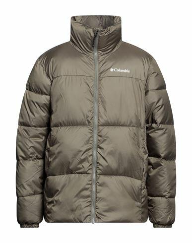 Columbia Man Puffer Khaki Polyester Cover