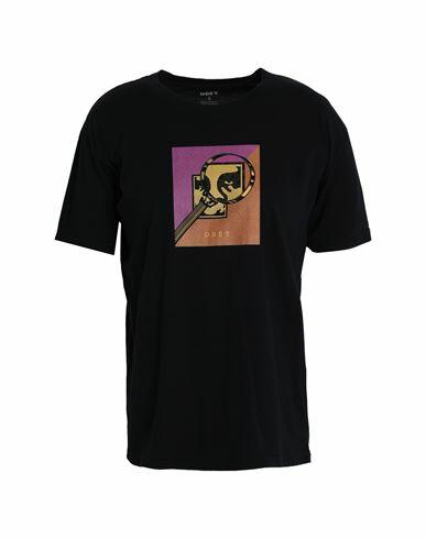 Obey Woman T-shirt Black Organic cotton Cover