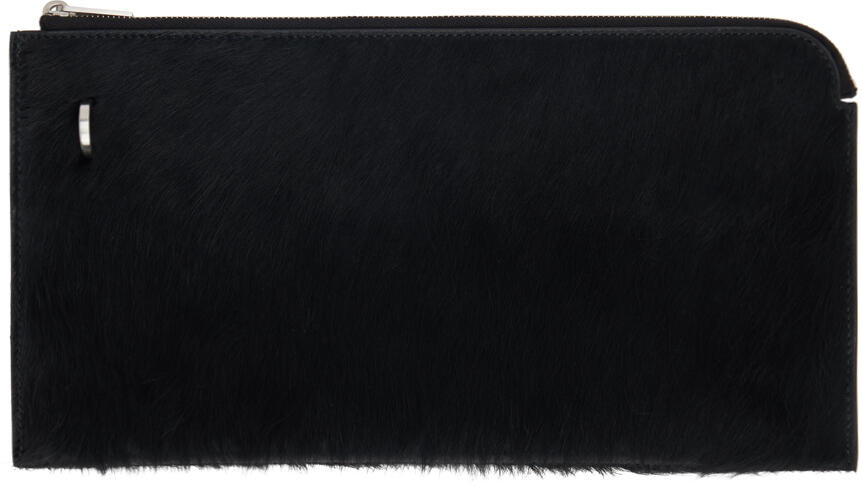 Rick Owens Black Invite Envelope Wallet Cover