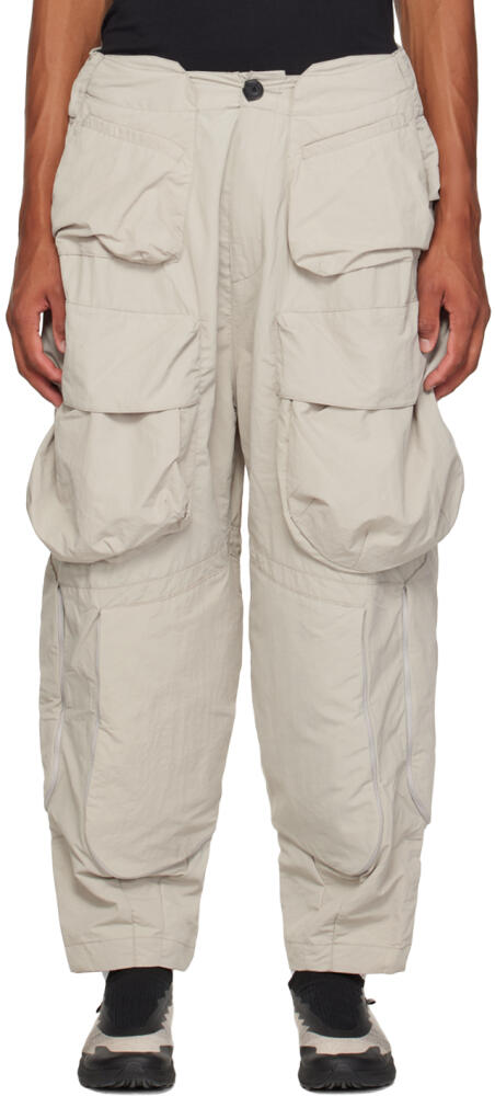 Archival Reinvent Beige Switchable Cargo Pants Cover