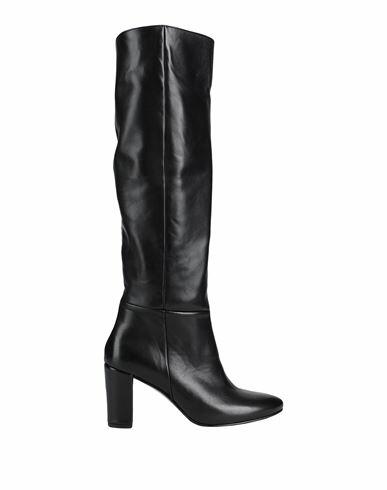 L'arianna Woman Boot Black Soft Leather Cover