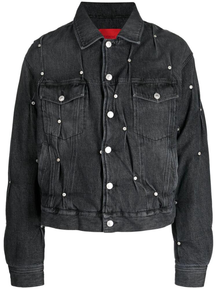 KUSIKOHC studded denim jacket - Grey Cover