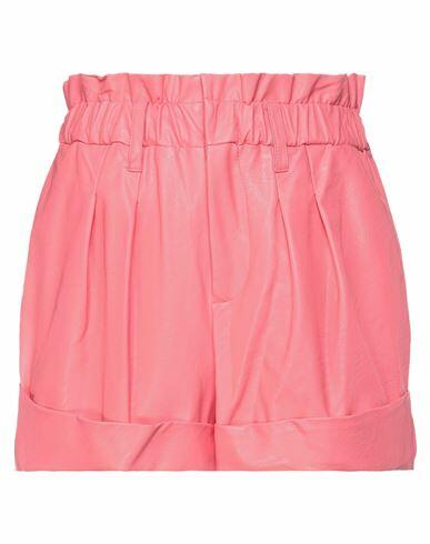 Aniye By Woman Shorts & Bermuda Shorts Coral Viscose, Polyurethane Cover