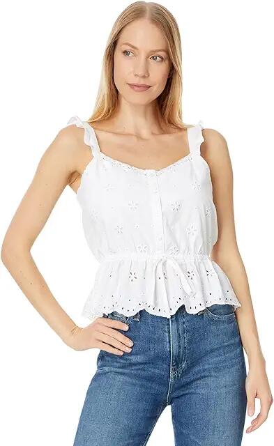 Paige Marsa Top (White) Women's Clothing Cover