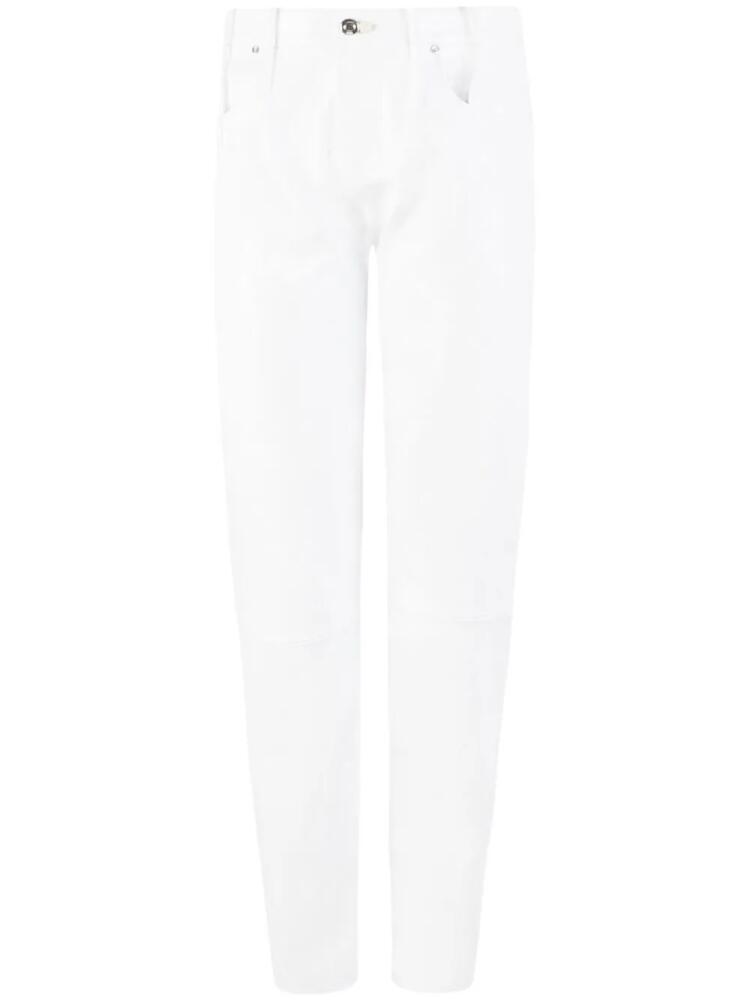 RTA Ele lambskin trousers - White Cover