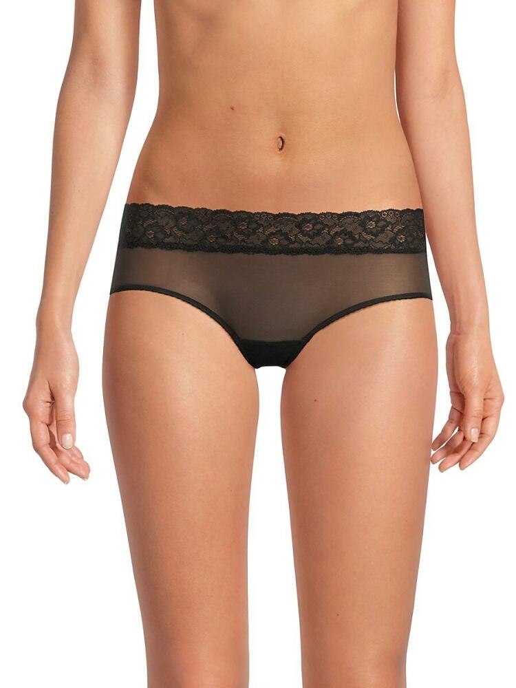 Cosabella Women's Forever Sheer Hipster Briefs - Black Cover