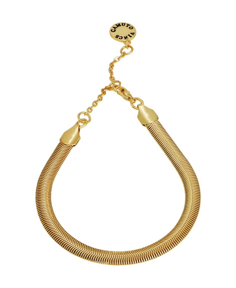 Vince Camuto Gold-Tone Snake Chain Bracelet, 7.5" + 2" Extender - Gold Cover