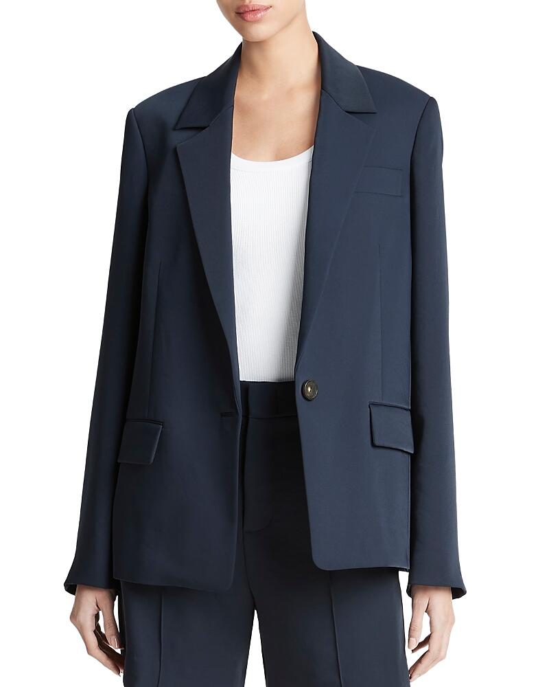 Vince Soft One Button Blazer Cover