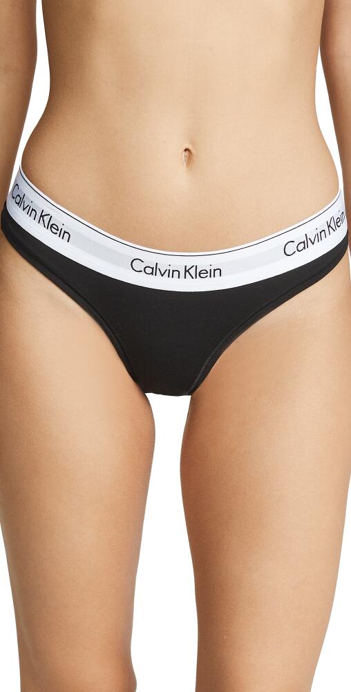 Calvin Klein Underwear Modern Cotton Thong Heather Grey Cover