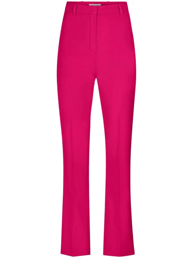 Nina Ricci high-waisted straight-leg trousers - Pink Cover