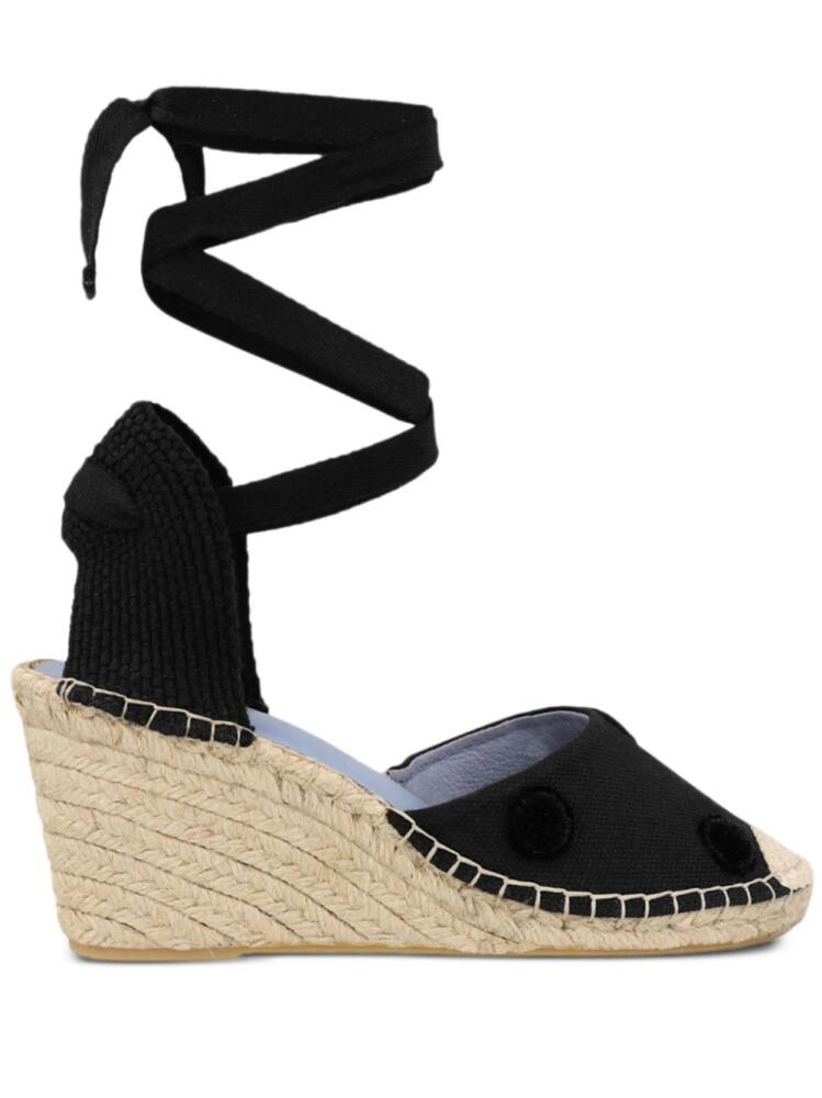 Blue Bird Shoes Anabela espadrilhes - Black Cover