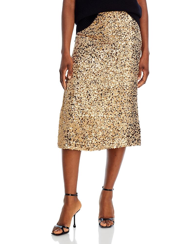 Vanessa Bruno Birma Sequin Midi Skirt Cover