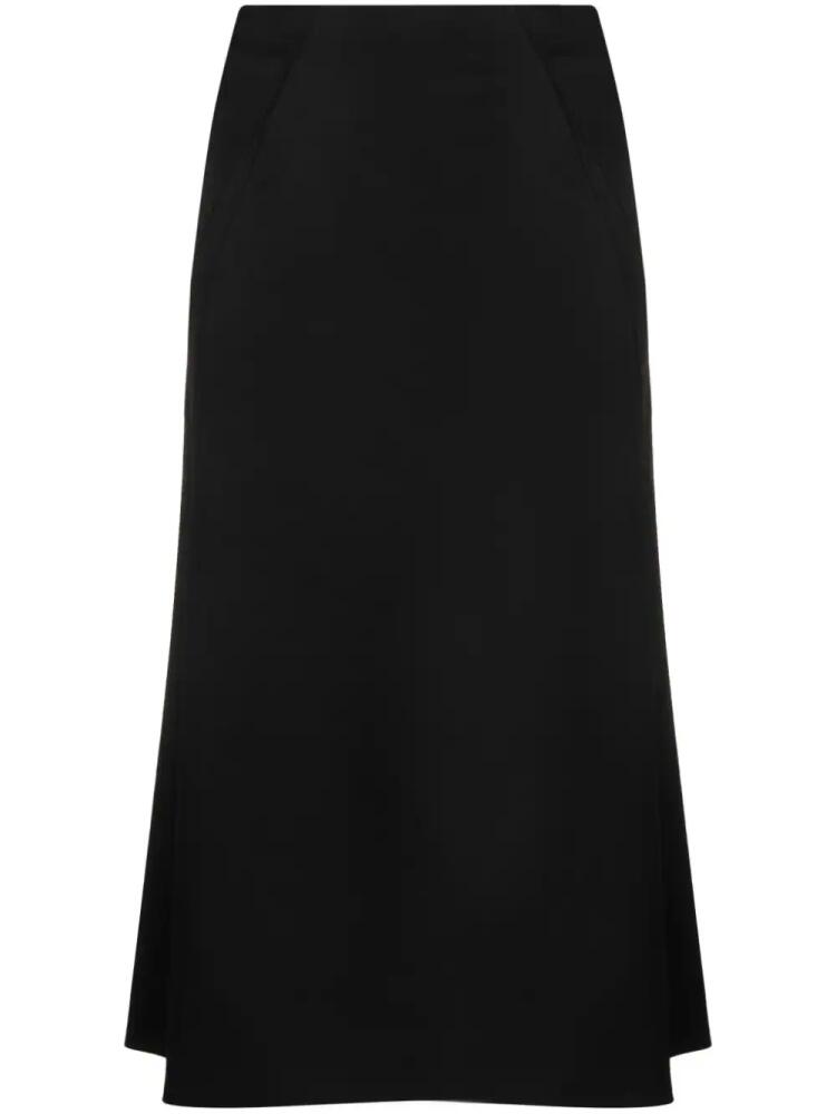 Alberta Ferretti high-waisted A-line skirt - Black Cover