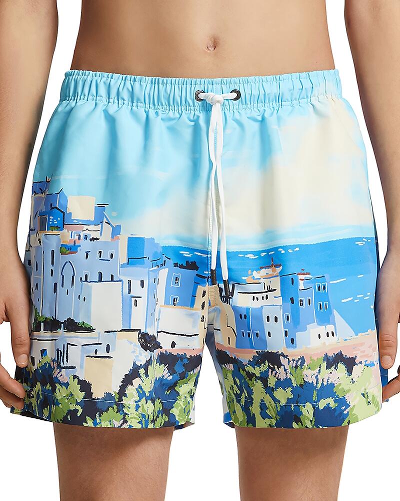 Zegna Ostuni Watercolor Swim Shorts Cover