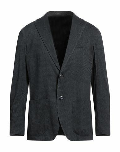 Altea Man Blazer Midnight blue Wool, Polyamide Cover