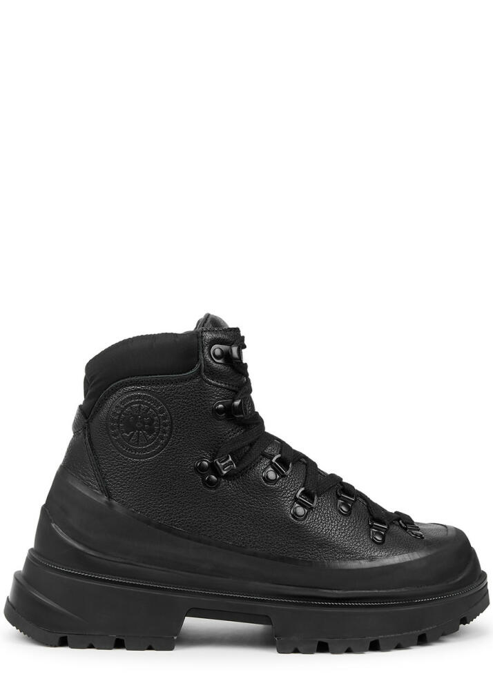 Canada Goose Journey Leather Ankle Boots - Black Cover