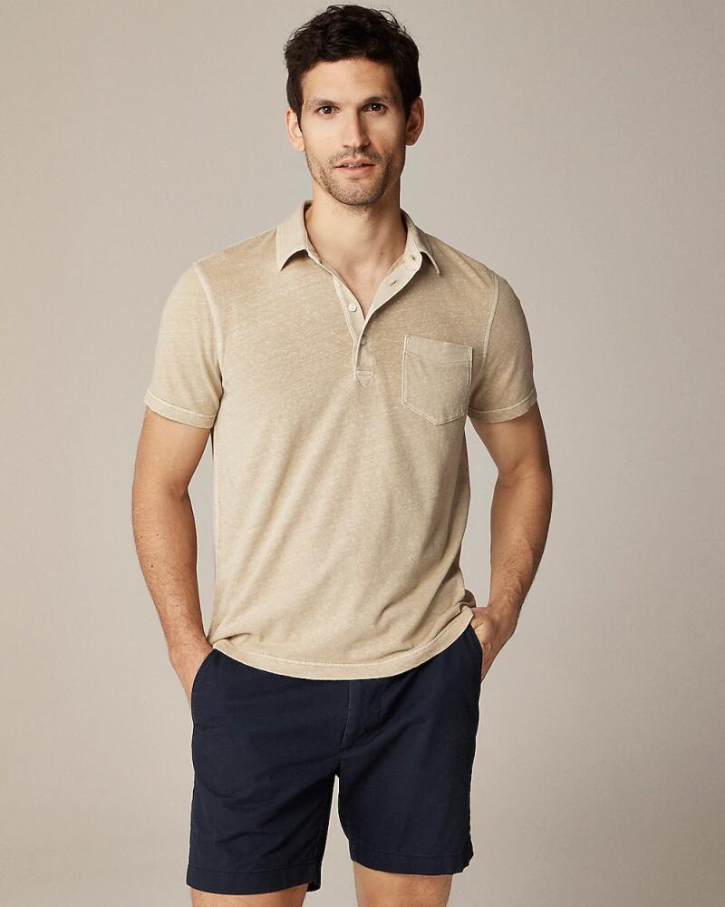 J.Crew Hemp-organic cotton blend polo shirt Cover