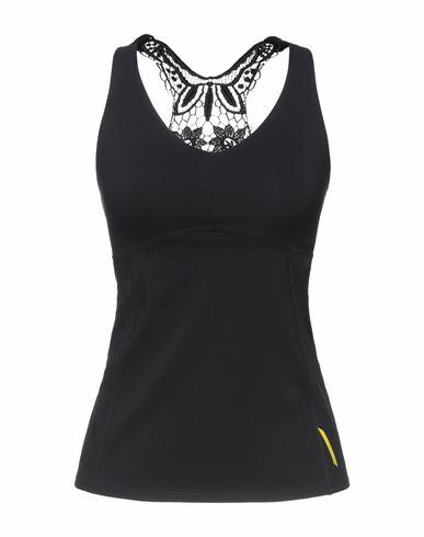 Sàpopa Woman Tank top Black Nylon, Elastane, Polyester Cover