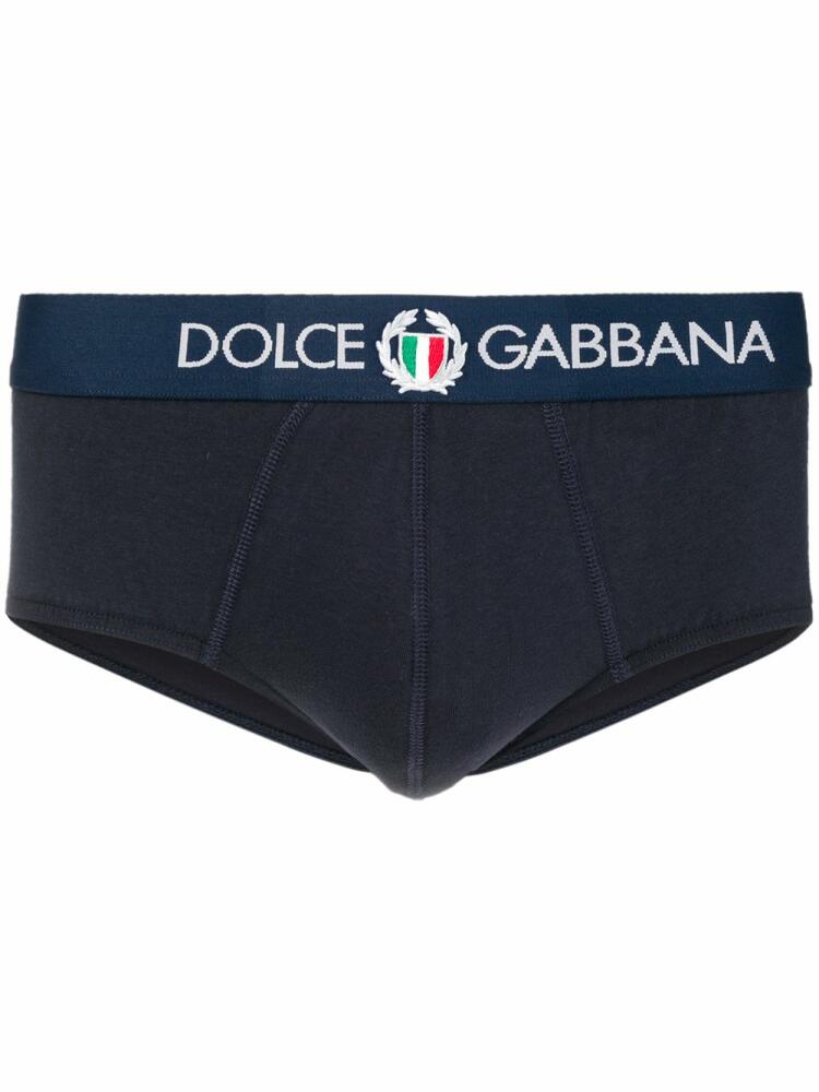 Dolce & Gabbana logo waistband boxers - Blue Cover