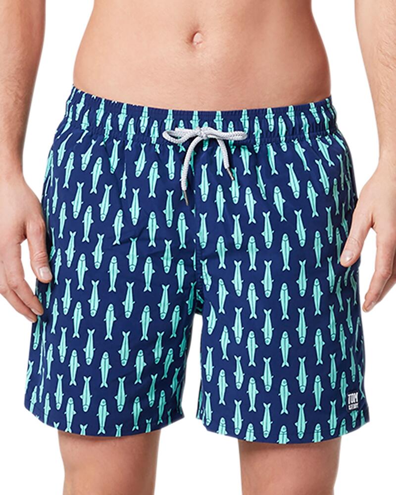 Tom & Teddy Sardines Print 6 Swim Trunks Cover