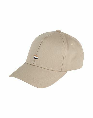 Boss Man Hat Beige Cotton Cover