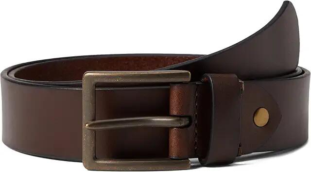 Johnston & Murphy Rivet Belt (Dark Brown) Men's Belts Cover