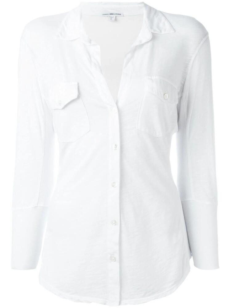 James Perse three-quarters shirt - White Cover