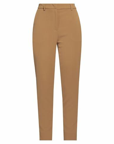 Trussardi Woman Pants Camel Polyester, Elastane Cover