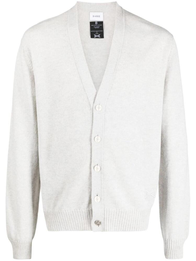 Barrie B Label cashmere cardigan - Grey Cover