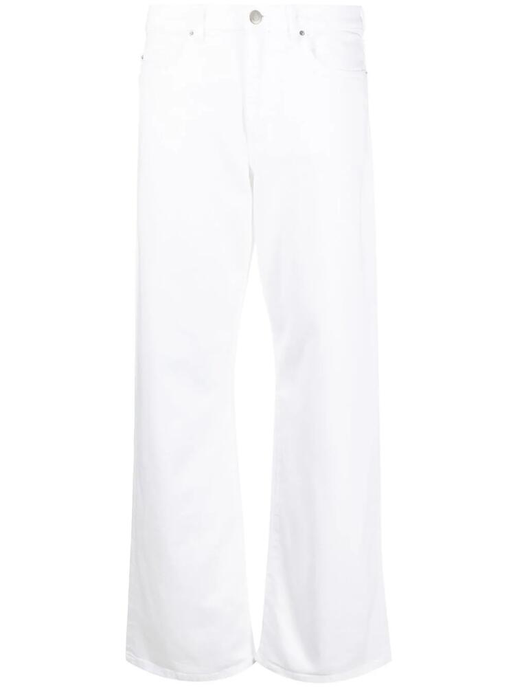 BOSS straight-leg jeans - White Cover