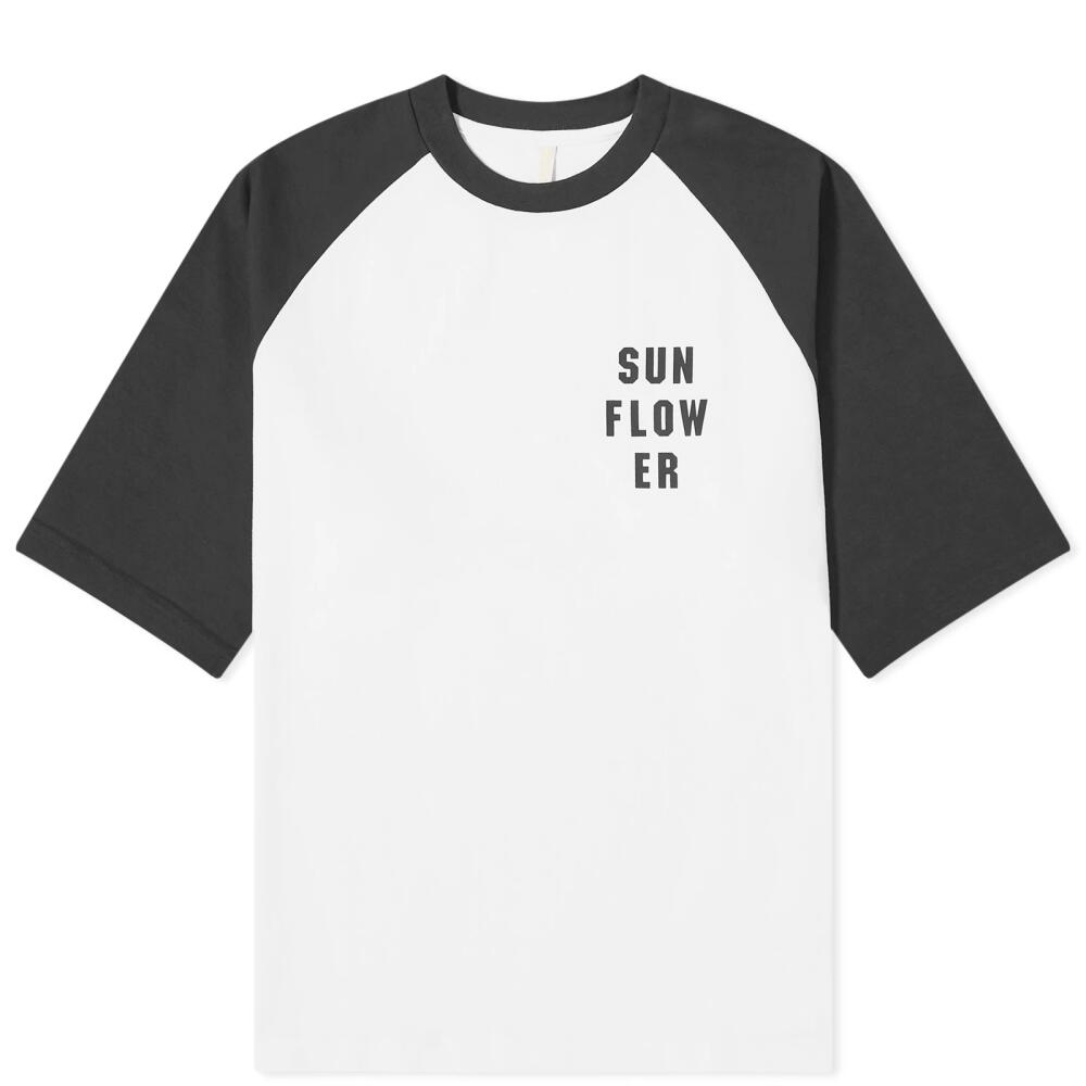 Sunflower Men's Baseball T-Shirts in Black Cover