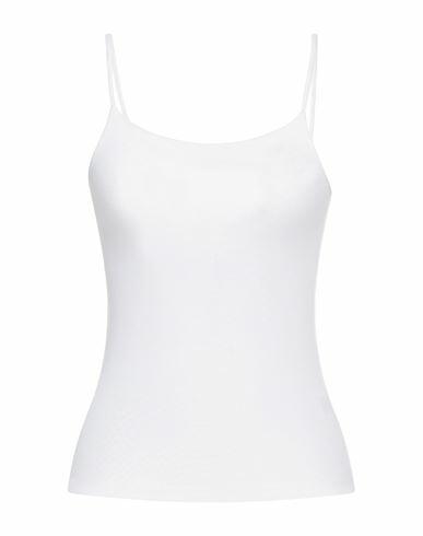 Emisphere Woman Tank top White Polyamide Cover