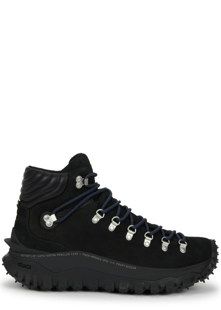 Moncler Genius 7 Moncler Frgmt Trailgrip Gtx Nubuck Hi-top Sneakers - Black Cover