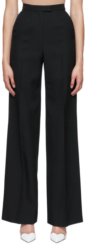 ALAÏA Black Tailored Trousers Cover