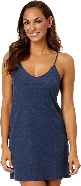 Skin Pima Cotton Sexy Slip (Midnight Heather) Women's Pajama Cover