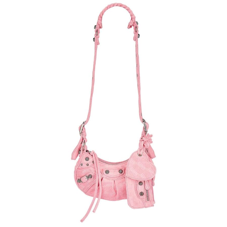 Balenciaga Pink XS Le Cagole Shoulder Bag Cover