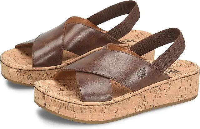 Born Sandra (Dark Brown) Women's Sandals Cover