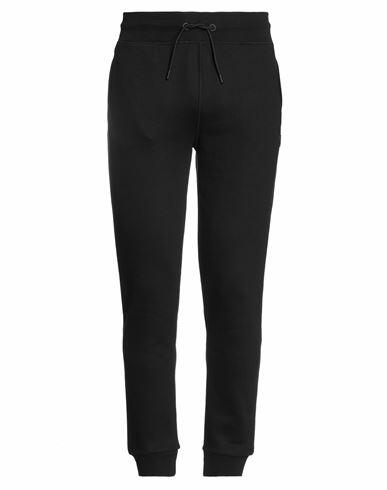 Guess Man Pants Black Cotton, Polyester Cover