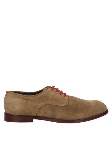 Jp/david Man Lace-up shoes Camel Leather Cover