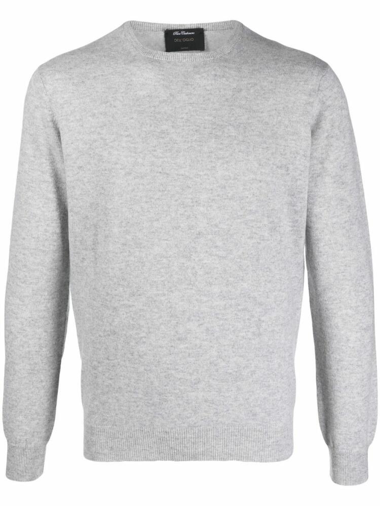 Dell'oglio crew-neck cashmere jumper - Grey Cover