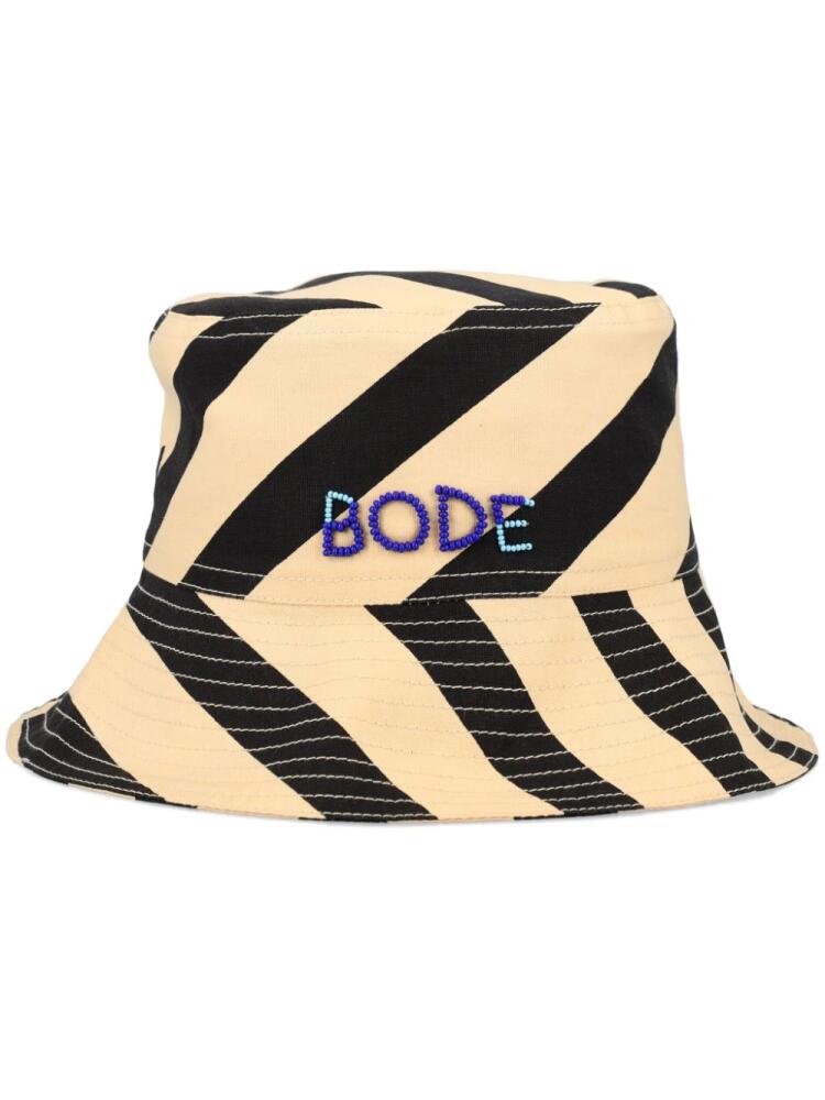 BODE Domino bucket hat - Black Cover