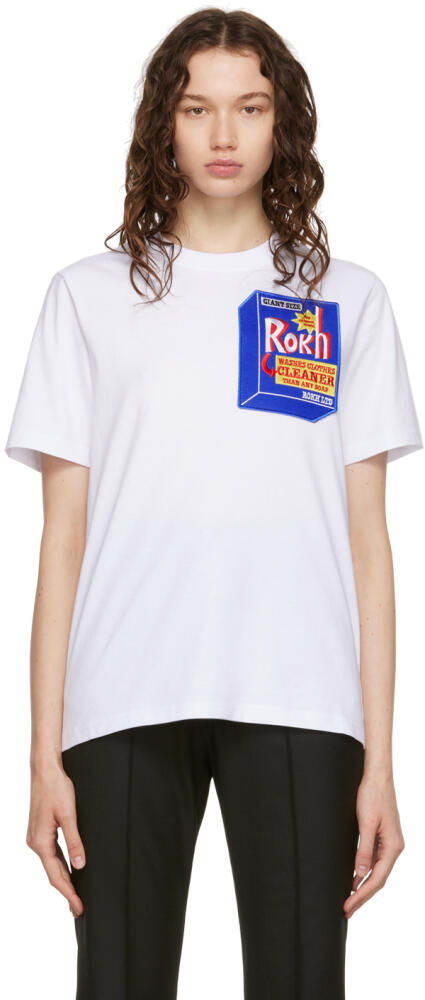 Rokh White Detergent T-Shirt Cover