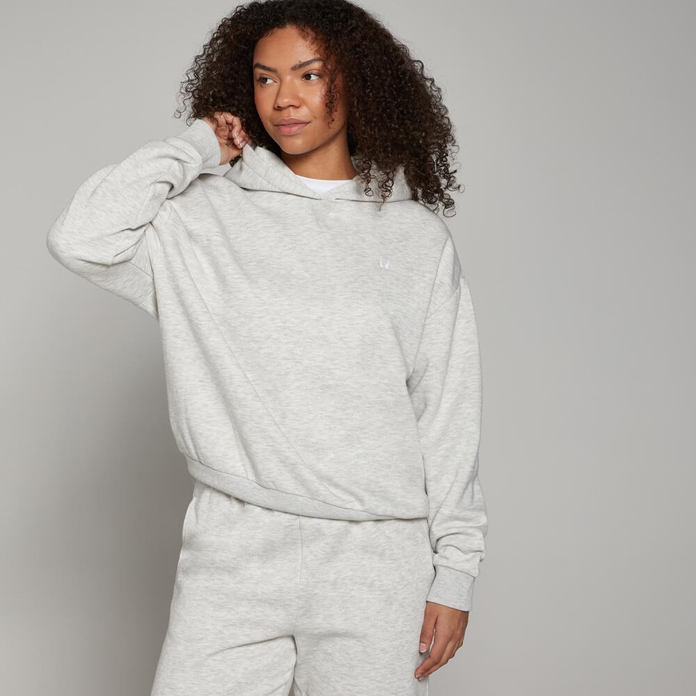 MP Women's Basics Oversized Hoodie - Light Grey Marl Cover