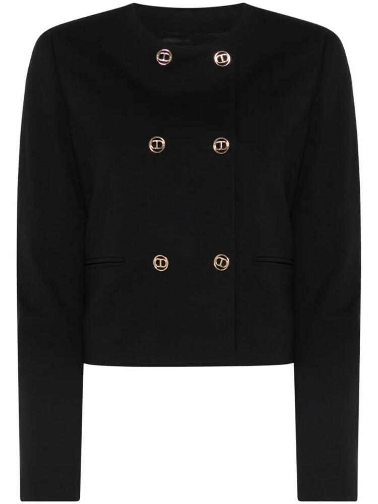 TWINSET jersey blazer - Black Cover