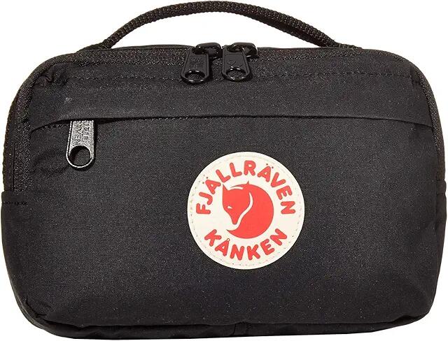 Fjallraven Kanken Hip Pack (Black) Bags Cover