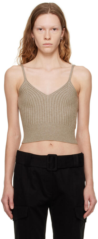 DRAE Gray Den Seamless Tank Top Cover