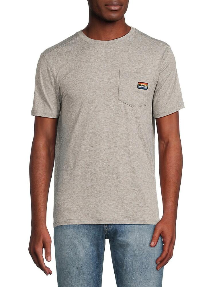 Avalanche Men's Logo Heathered Tee - Heather Grey Cover