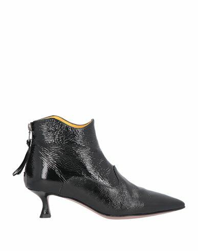 Mara Bini Woman Ankle boots Black Leather Cover