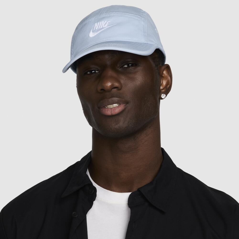 Nike Unisex Fly Unstructured Futura Cap in Blue Cover