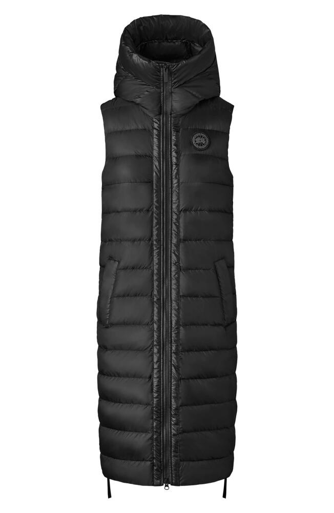 Canada Goose Roxboro 750 Fill Power Down Recycled Nylon Vest in Black - Noir Cover